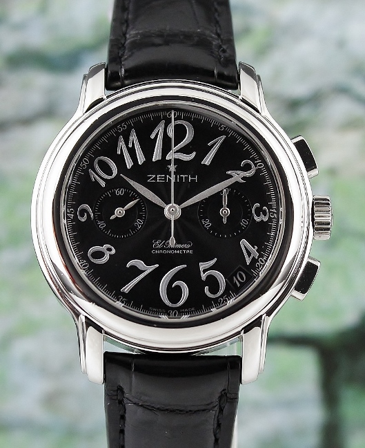 (image for) ZENITH EL PRIMERO STAINLESS STEEL AUTOMATIC CHRONOGRAPH / 03.1230.4002/21.C509